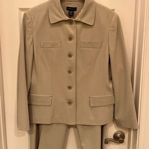 Rafaella Tan Suit. Size 14.